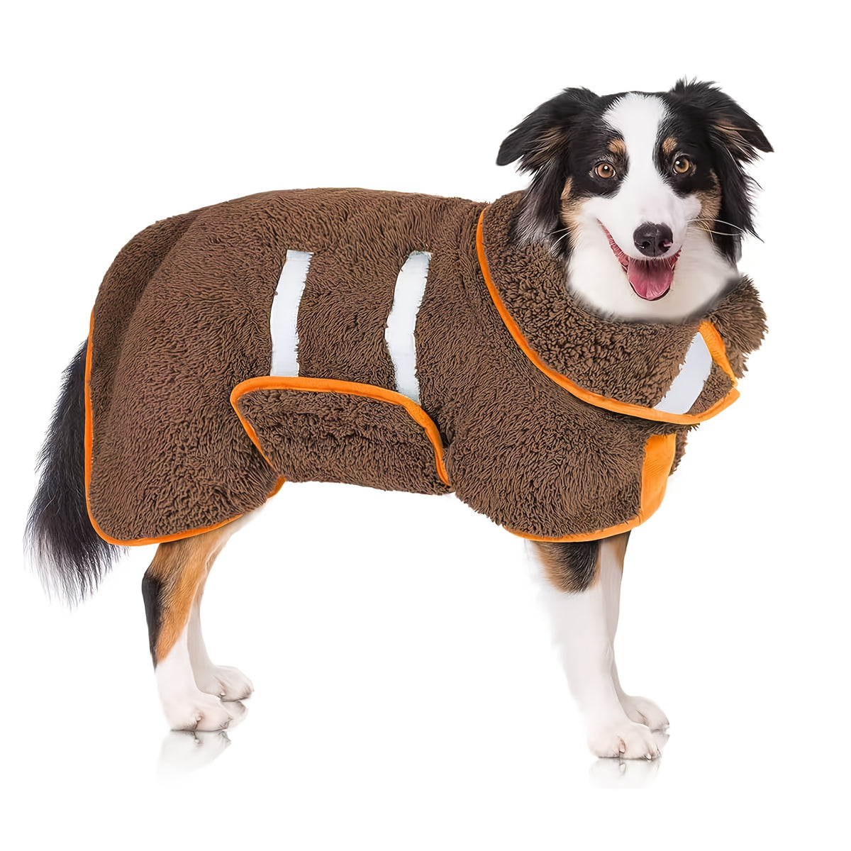 Dog Bathrobe, Dog Towel, Highly Absorbent Dog Clothes Designed for Quick Drying After Bathing, Effectively Keeping Warm, Essential for Dog Bathing