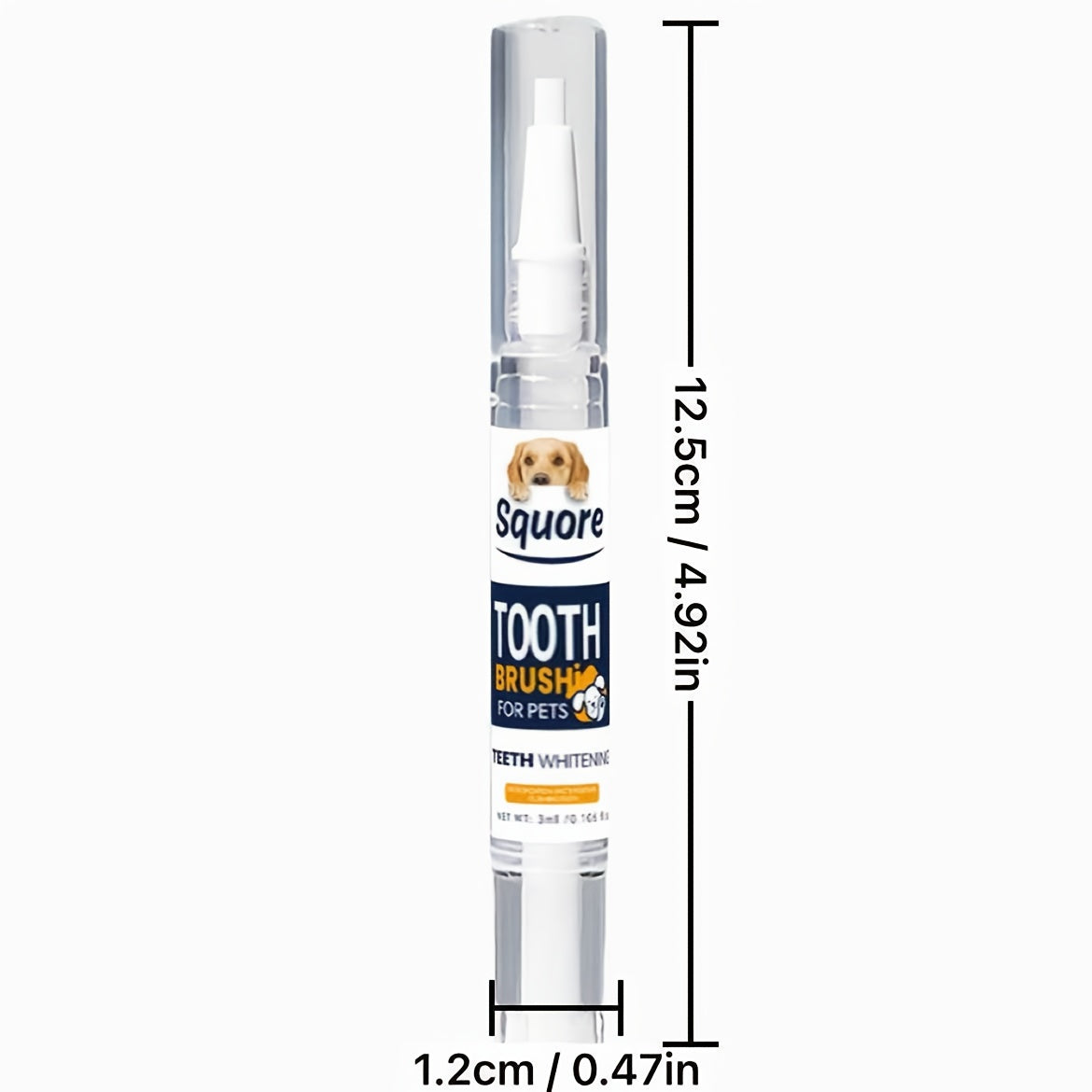2pcs New Formula Pet Dental Cleaning Pen, Effective Teeth Cleaning, Plant-Based Formula