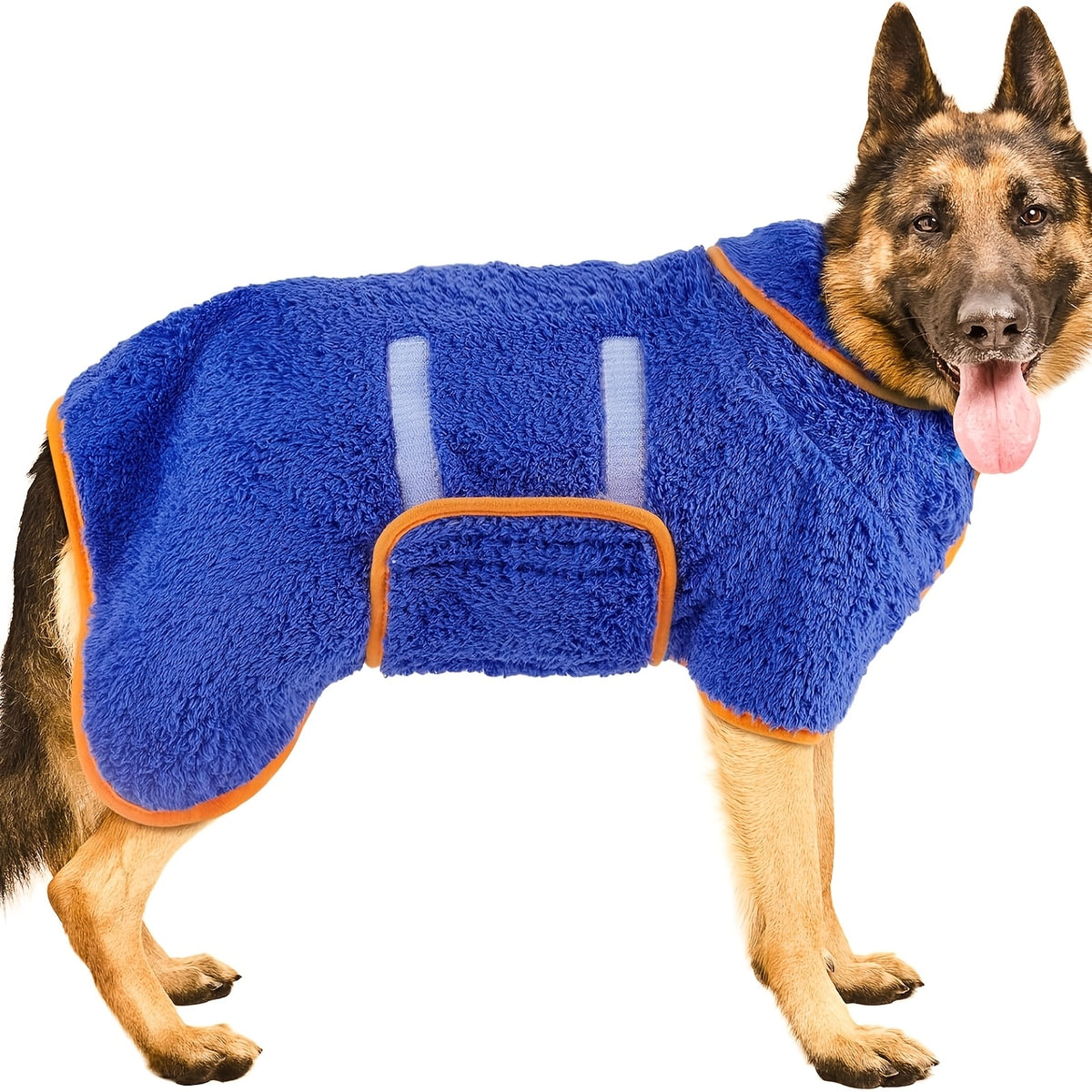 Dog Bathrobe, Dog Towel, Highly Absorbent Dog Clothes Designed for Quick Drying After Bathing, Effectively Keeping Warm, Essential for Dog Bathing