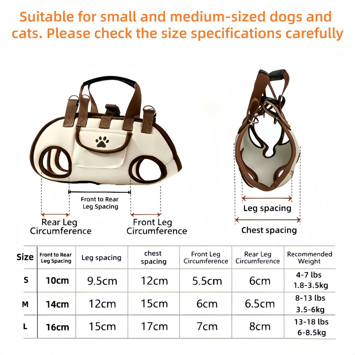 3-in-1 Backpack & Travel System with Carrier Suitable for Cats & Small Dogs, Breathable Mesh Carrier, Adjustable Detachable Safety Leash Combo, Crossbody Carrier for Hiking, Road Trips, Daily Walks - Ergonomic Carrier for Airports