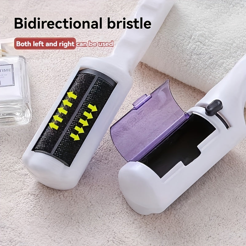High-efficiency Electrostatic Dusting Brush, Reusable Electrostatic Lint Dry Cleaning Brush, Ergonomically Designed for Easy Grip, Quickly Removes Hair, Clothing and Fabric Lint Vacuum Dust Brush, Household Lint Remover and Lint Roller