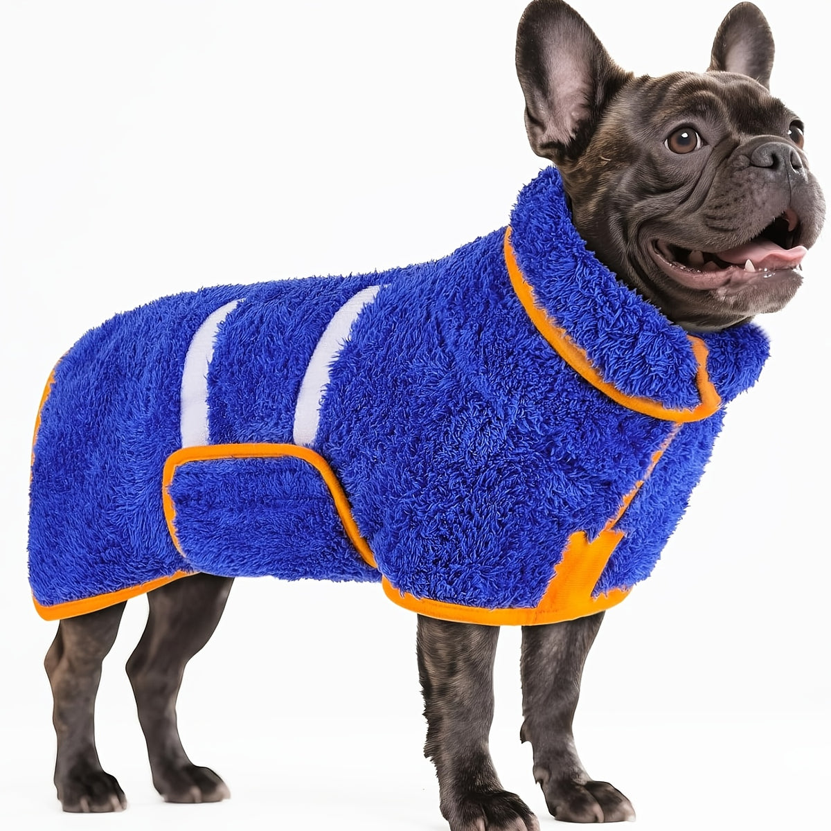 Dog Bathrobe, Dog Towel, Highly Absorbent Dog Clothes Designed for Quick Drying After Bathing, Effectively Keeping Warm, Essential for Dog Bathing