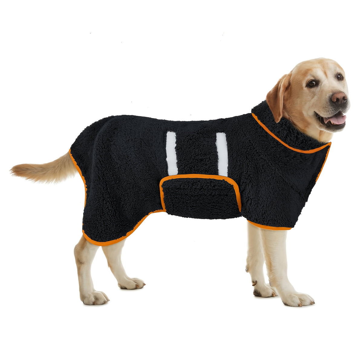 Dog Bathrobe, Dog Towel, Highly Absorbent Dog Clothes Designed for Quick Drying After Bathing, Effectively Keeping Warm, Essential for Dog Bathing
