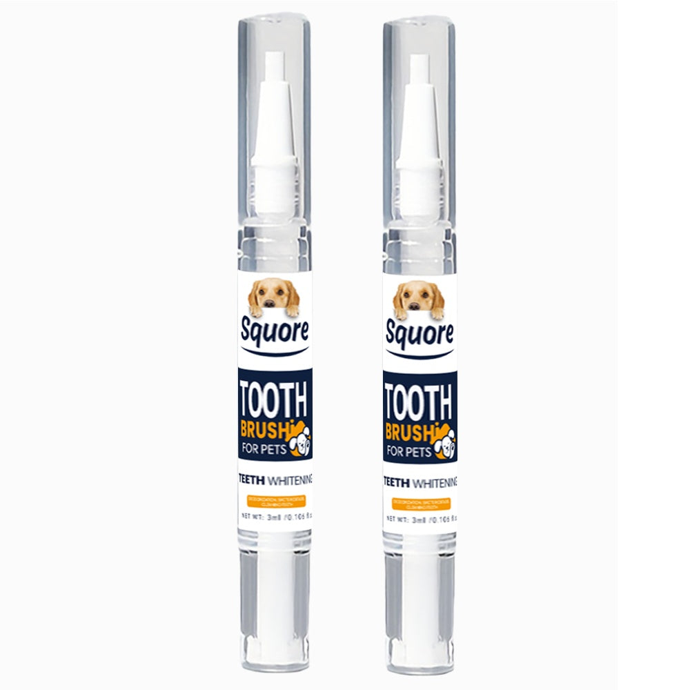 2pcs New Formula Pet Dental Cleaning Pen, Effective Teeth Cleaning, Plant-Based Formula